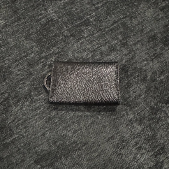 Coach Black Leather Key Holder - Picture 3 of 4